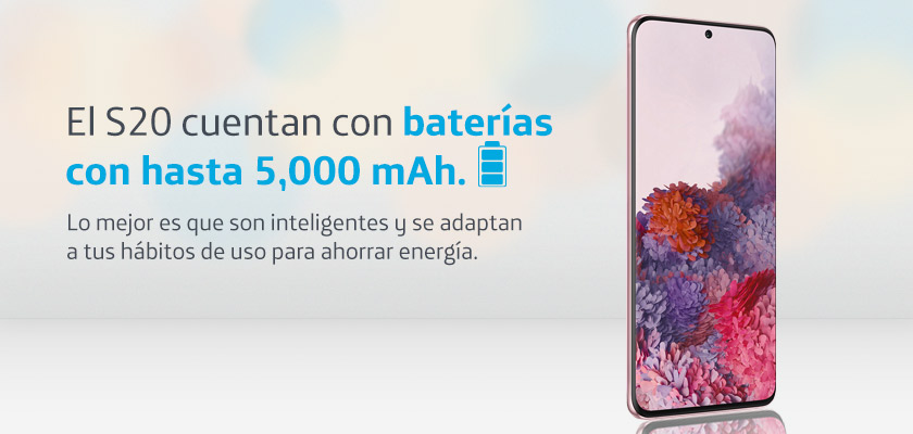 Samsung Galaxy S20 128GB Rosa detalle 2