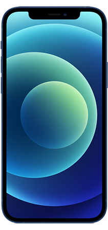 Apple iPhone 12 64GB Azul Frontal
