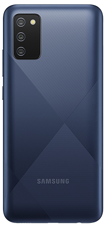 Samsung Galaxy A02s 64 GB Azul Trasera