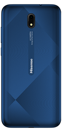 Hisense E20 16 GB Azul Trasera