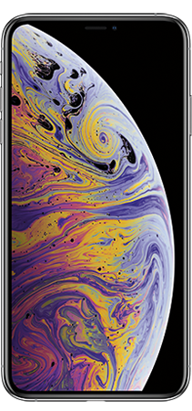 Apple iPhone XS MAX 64 GB Plata Frontal