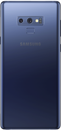 Samsung Galaxy Note 9 128 GB Azul Trasera