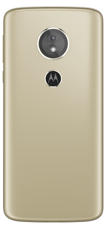 Motorola E5 16 GB Dorado Trasera