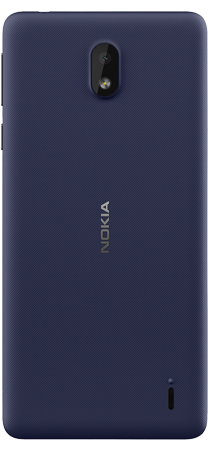 Nokia 1 Plus 16 GB Azul Trasera