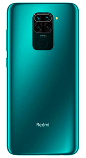 Xiaomi Note 9 128 GB Verde Trasera