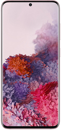 Samsung Galaxy S20 128GB Rosa frontal