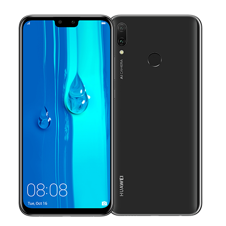 Huawei Y9 Negro Front/Back