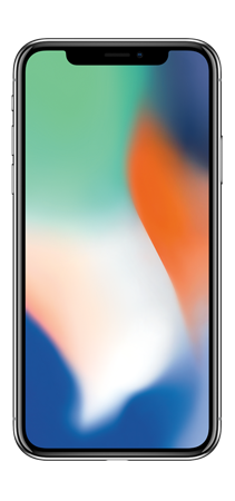 Apple iPhone X 64GB Plata